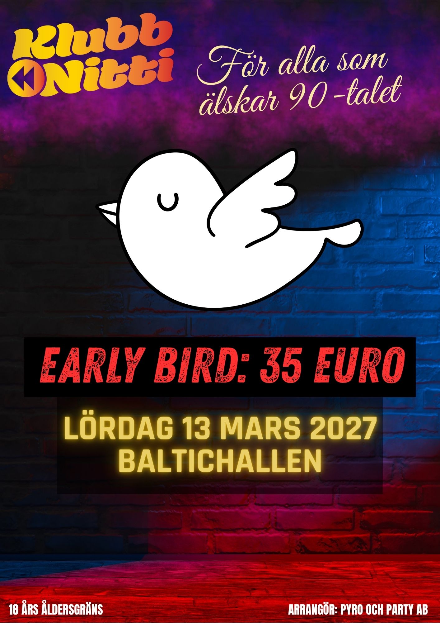 Klubb Nitti Early Bird