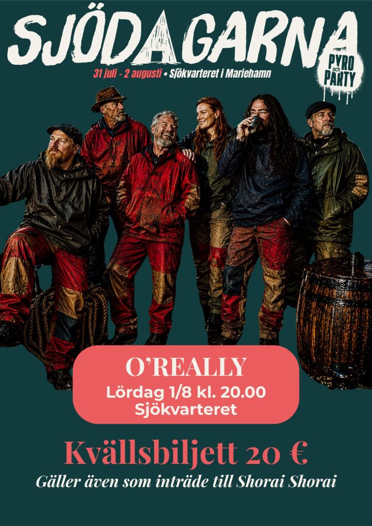 O'Really på Sjödagarna