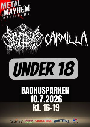 Metal Mayhem 10 juli – under 18